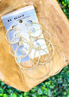 Trinity Hoop Earring Set
