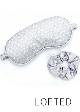 Five More Minutes Eye Mask & Scrunchie Set - ALL SALES FINAL -