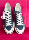 Sophie Classic Sneaker - Navy - ALL SALES FINAL -