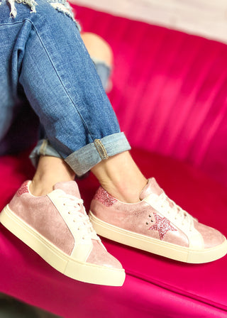 Corkys Supernova Sneaker - Pink Metallic ALL SALES FINAL