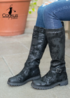 Corkys Giddy Up Boot - Black Distressed