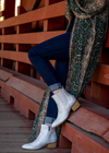 Corkys Starboard Boot - White Metallic