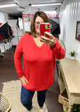Always Enough Waffle Knit Top