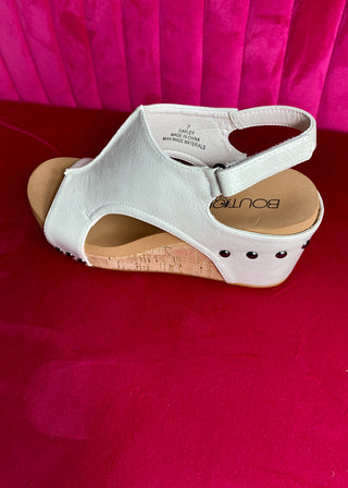 Corkys Carley Wedge - Cream