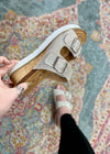 Corkys Embellish Wedge Sandal - Crystal