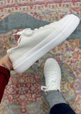 Corkys Glaring Sneaker - White Glitter