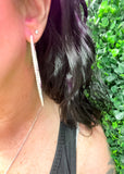 Harley Rhinestone Hoop Earrings
