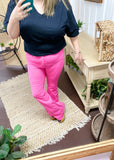 Judy Blue Tracey Hot Pink Flare Jeans - JB88618