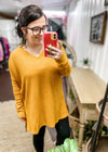 Just A Feeling Waffle Knit Top