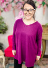 Just A Feeling Waffle Knit Top
