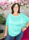New Beginnings Mineral Washed Top ALL SALES FINAL