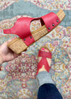 Corkys Refreshing Wedge - Red