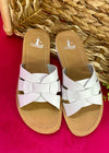 Corkys Rouge Sandal - White