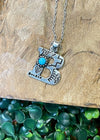 Siena Stamped Initial Necklace
