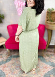 Such A Joy Side Split Midi Dress