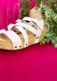 Corkys Sun Down Wedge - Ivory