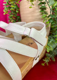 Corkys Sun Down Wedge - Ivory