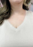 Turn Back Time Linen Sleeveless Top ALL SALES FINAL
