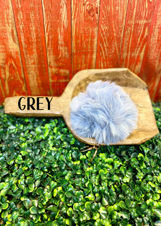 Kailey Faux Fur Pom Keychain