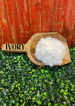 Kailey Faux Fur Pom Keychain