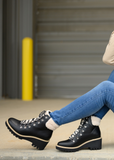 Corkys Squad Boot -Black Smooth