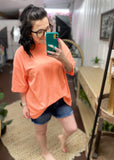 Worth The Chase Boyfriend Tee *ALL SALES FINAL*