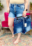 Zenana Blaire Button Fly Shorts - DTP-1786